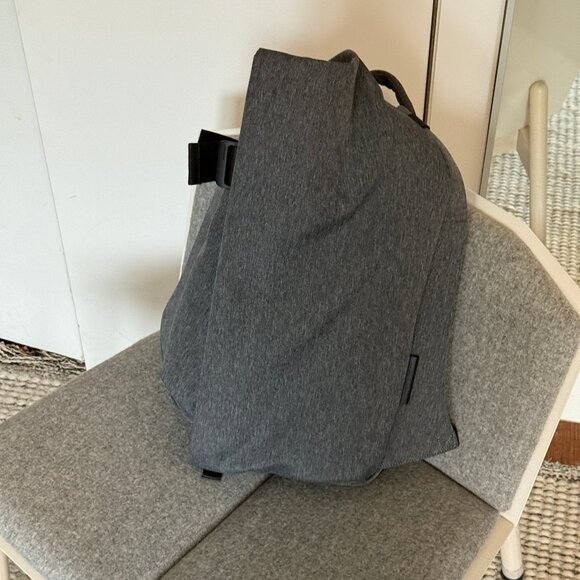 CÔTE&CIEL Gray Medium Isar Backpack - Picture 1 of 11